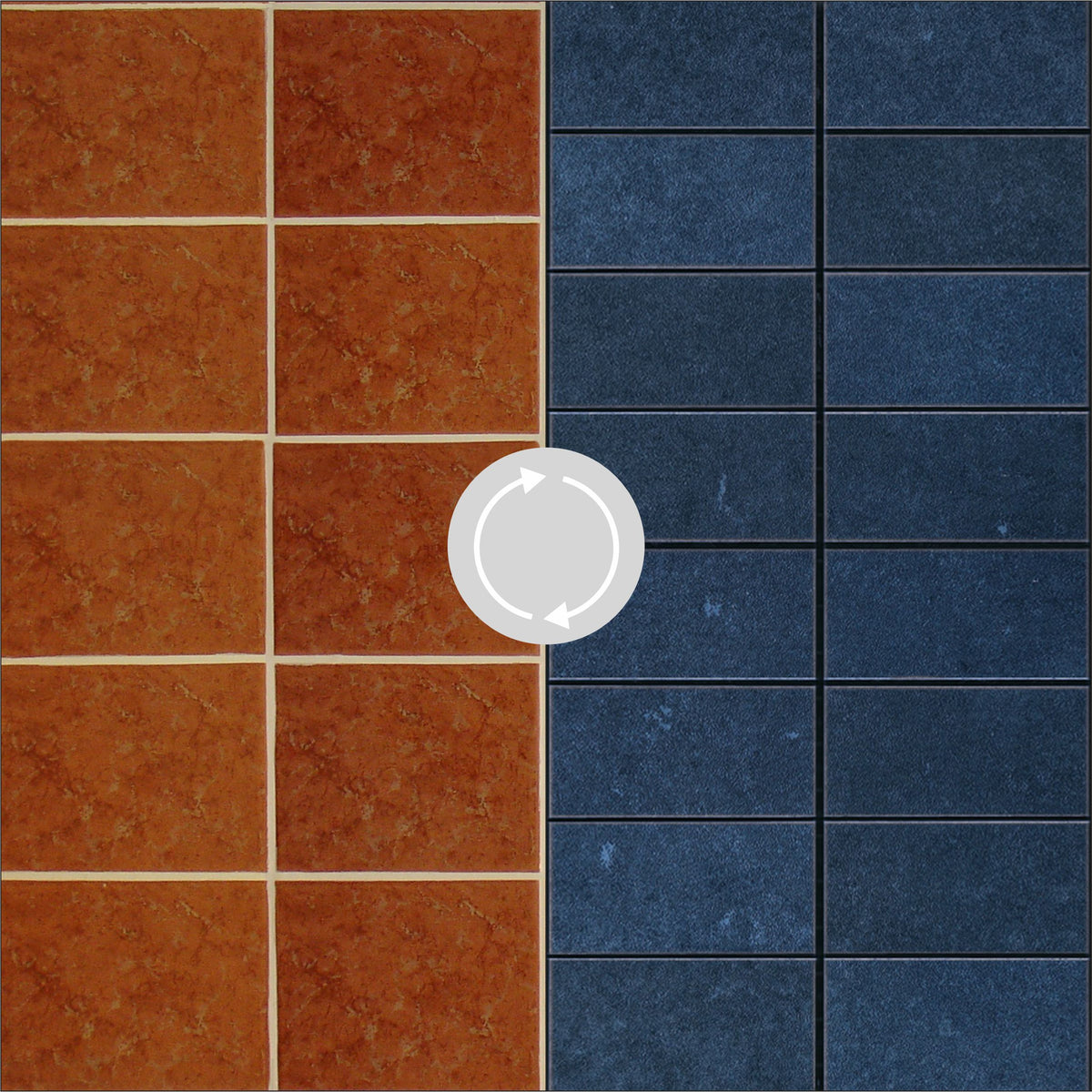 Brown & Blue Tile Photography Board