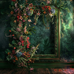 Colorful Floral Field Background for Shoots