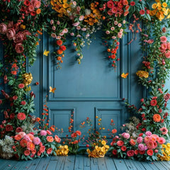 Printed Flower Wall Backdrop for Portrait Photography