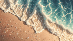 Beautiful Beach View Floor Drop