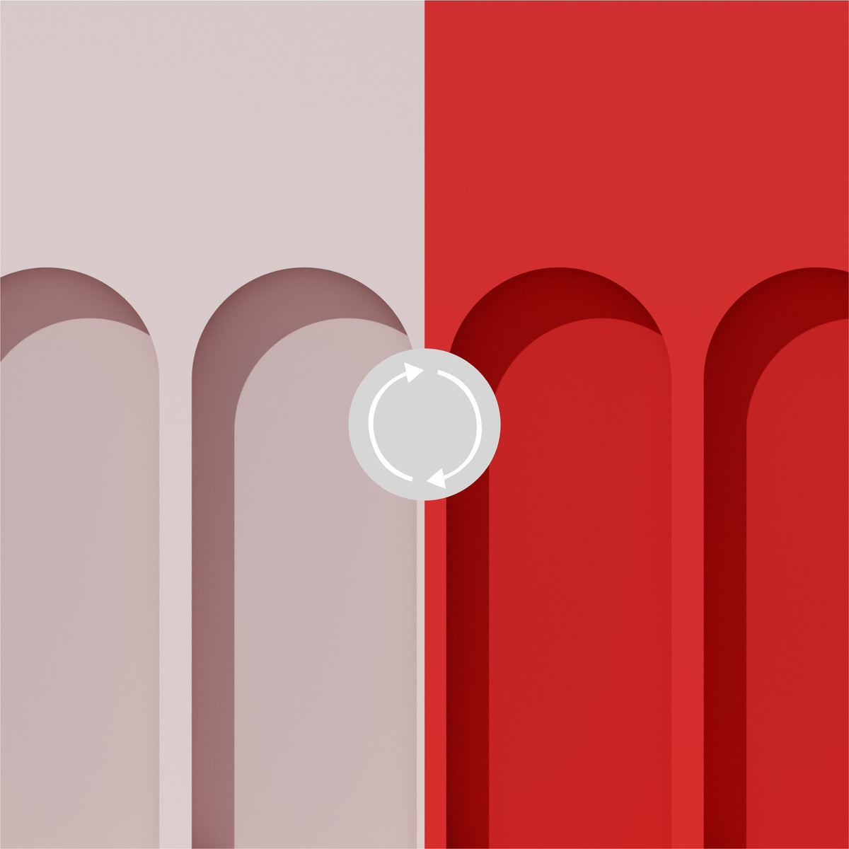 Red & Light Pink Wall Photography Board
