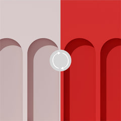 Red & Light Pink Wall Photography Board