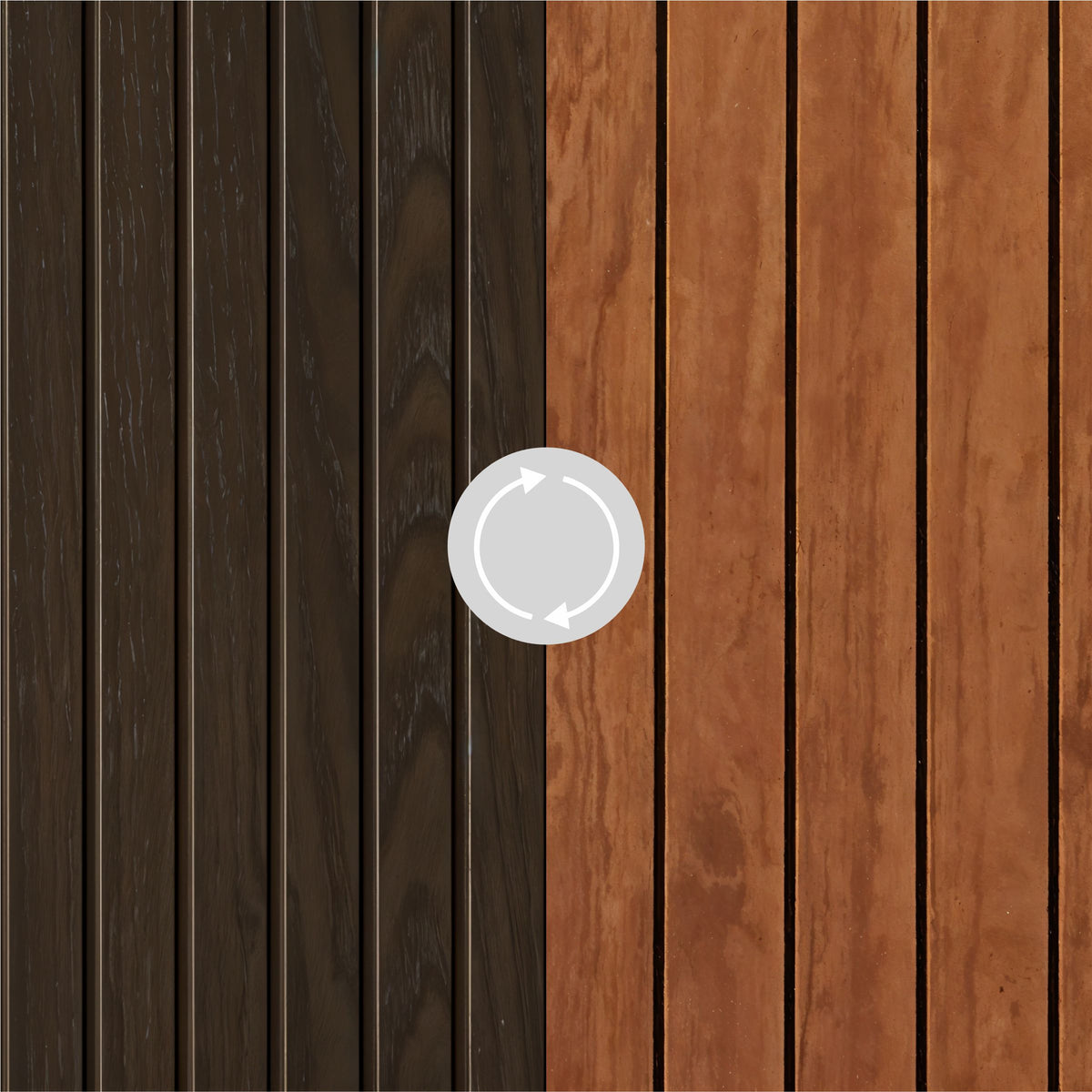 Dark & Light Brown Wooden Panel Photography Board