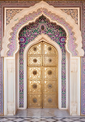 Beautifull Purple Shade Door Backdrop For Maternity & Model Shoot