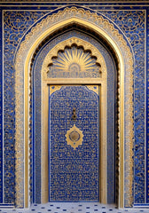 Blue Door Backdrop For Maternity & Model Shoot