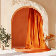 Orange Boho Backdrops for Stunning Studio Photography