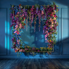Blue Blossoms Photography Backdrops for Stunning Portraits
