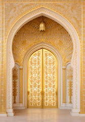 Yellow Door Backdrop For Maternity & Model Shoot