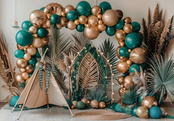Safari Birthday Photography Backdrop – Kids Party Background