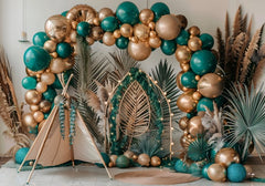 Safari Birthday Photography Backdrop – Kids Party Background