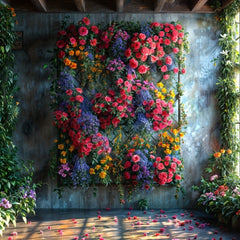Gorgeous Blue Floral Backdrops for High-End Shoots
