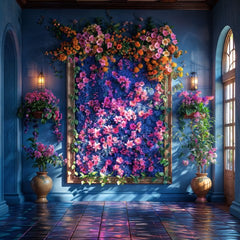 Rainbow Petals Floral Photography Wall