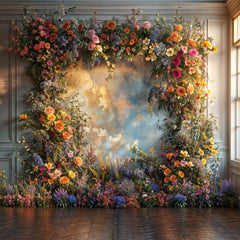 Elegant Floral Backdrops for Fashion Photography