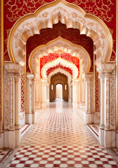 Luxury Red Door Backdrop For Maternity & Model Shoot