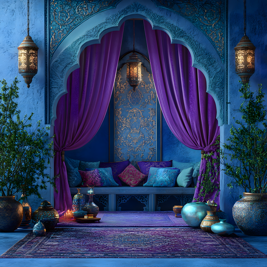 Authentic Arabic Backdrops for Model & Studio Shoots