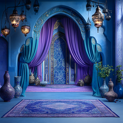 Elegant Arabic Backdrops for Fashion Photography