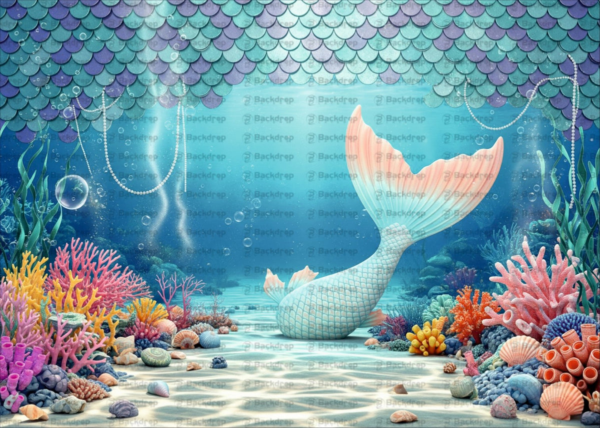 Mermaid Tail Party Scenes