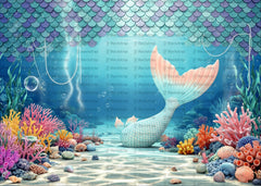Mermaid Tail Party Scenes