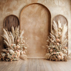 Premium Beige Boho Backdrop for Studio & Outdoor Photography