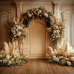 Beige Boho Photo Background for Stylish Shoots
