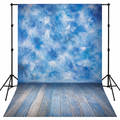 Blue Textured Photography Backdrop for Weddings, Events & Studio Photography