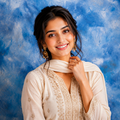 Blue Textured Photography Backdrop for Weddings, Events & Studio Photography