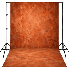 Rust Orange Texture Photography Backdrop for Portrait & Model Shoots