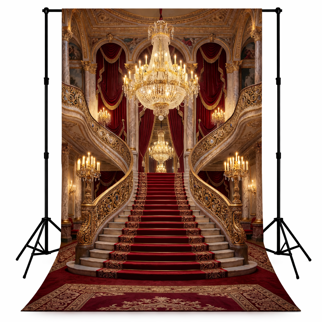 Grand Royal Palace Stairway Photo Background