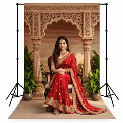 Luxury Mughal Style Arch Studio Backdrop