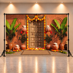 Little Gopal Janmashtami Special Backdrop