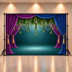 Royal Krishna Janmashtami Background