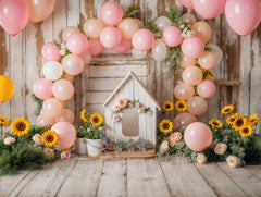 Farm Party Backdrop for Cake Smash Sessions
