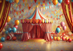 Premium Backdrops for Circus-Inspired Kids Shoots