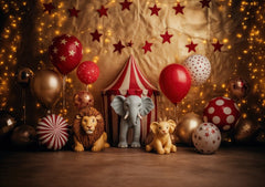 Circus Photo Backdrops for Baby & Toddler Photography