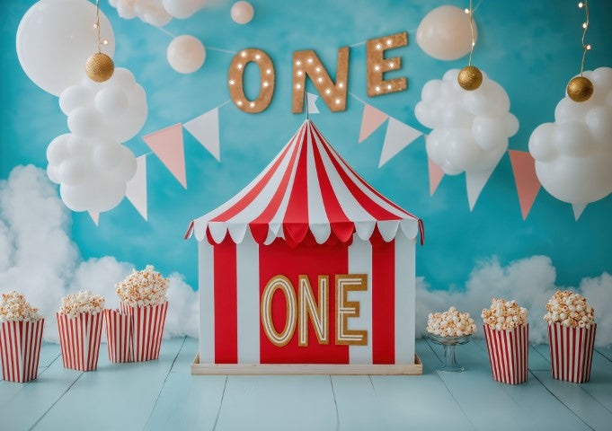 Kids Circus Photo Backdrops – Fun & Vibrant Design