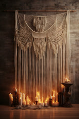 Boho Photography Backdrop for Studio & Portraits