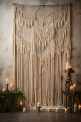 Modern Boho Backdrop for Maternity Shoots