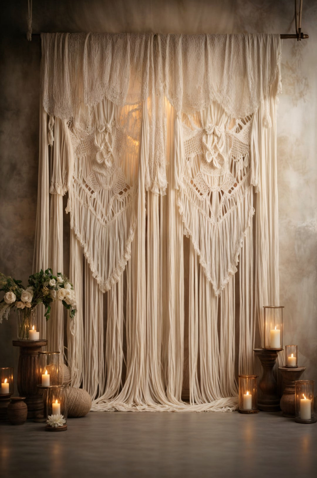Studio-Ready Boho Backdrop for All Your Shoots