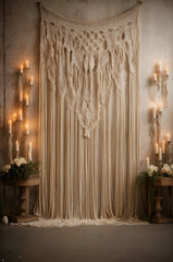 Soft & Stylish Boho Backdrop for Timeless Portraits