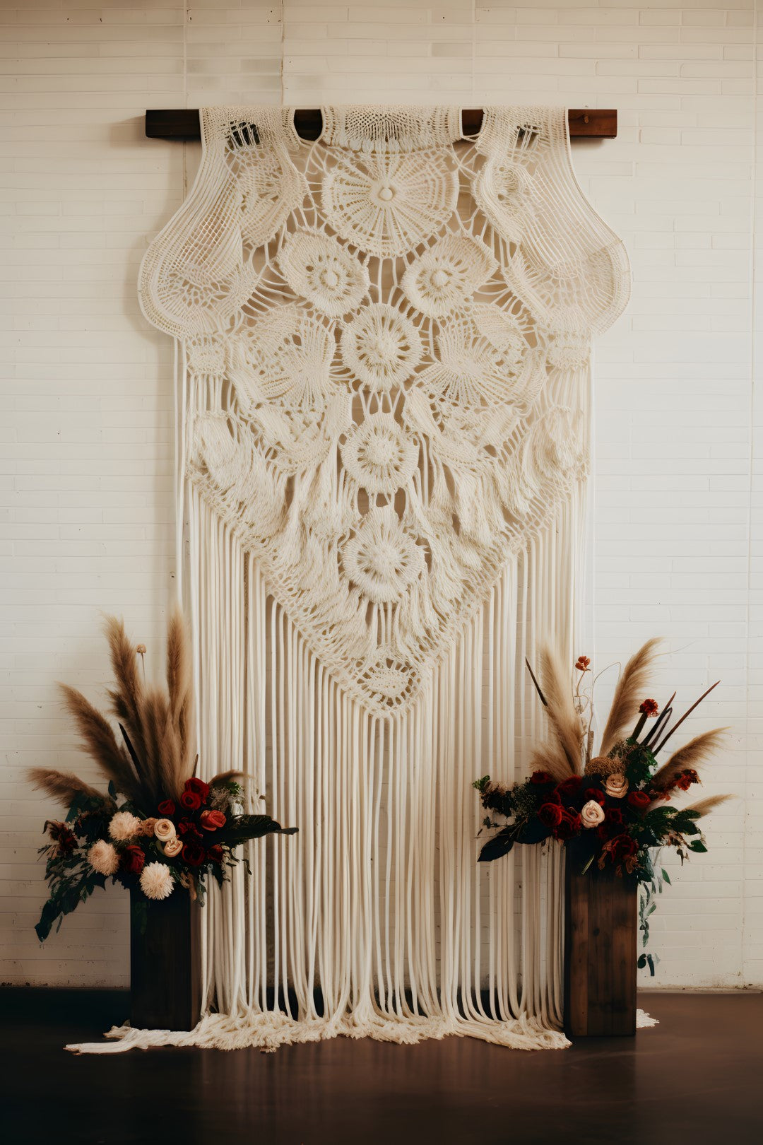 High-Quality Boho Backdrop for Professional Photo Shoots
