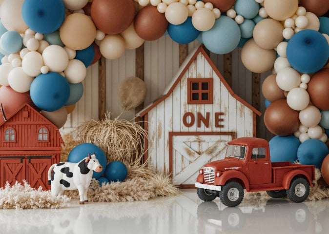 Kids Photo Backdrop – Farm & Barnyard Theme