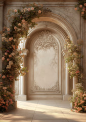 Elevate Your Shoots: Beige Luxury Backdrops for Models