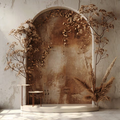Natural Brown Boho Backdrops for Stunning Studio Setups