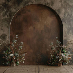 Elegant Brown Boho Backdrops for Creative Photo Shoots