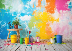 Painted Wall Photo Backdrop for Kids – Premium Quality