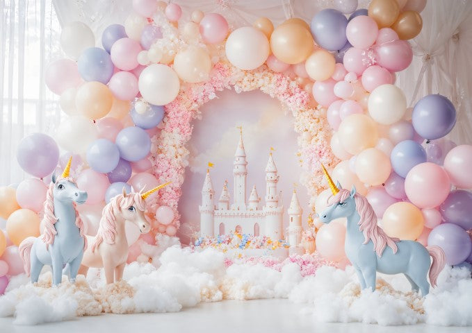 Kids Unicorn Photo Backgrounds – High-Quality & Colorful