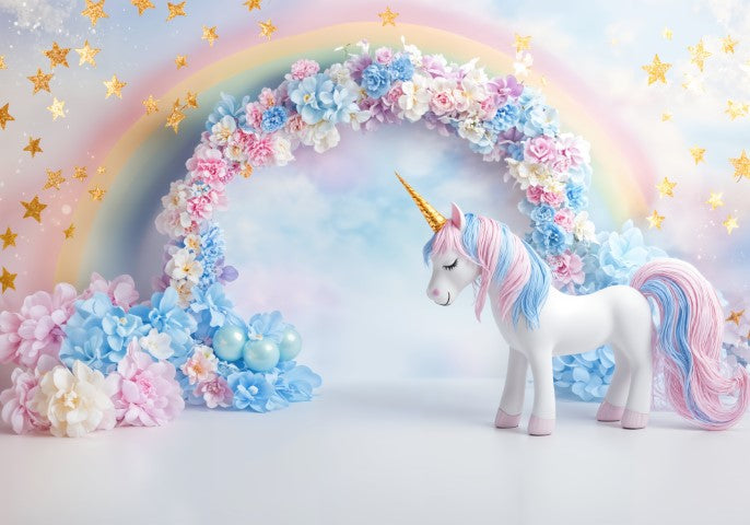 Fantasy Unicorn Backdrop for Little Dreamers