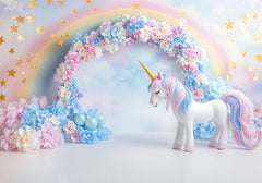 Fantasy Unicorn Backdrop for Little Dreamers