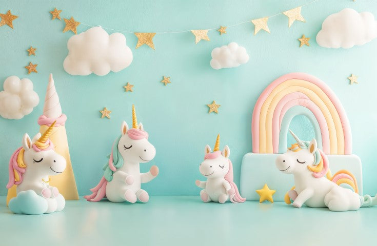 Premium Kids Unicorn Backdrops for Magical Photos