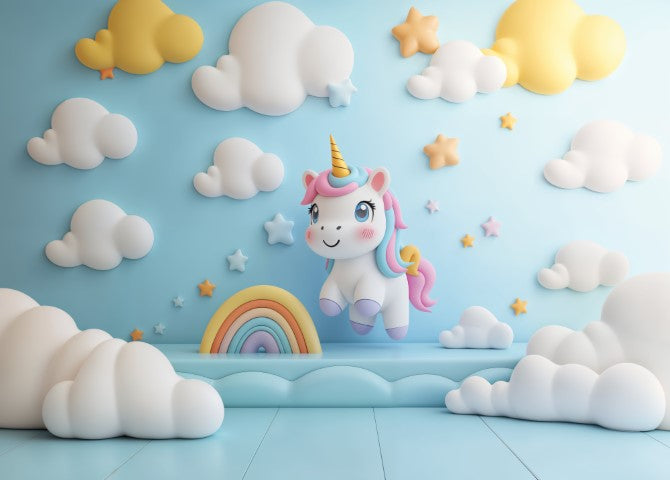 High-Quality Unicorn Backdrops for Toddler Photos